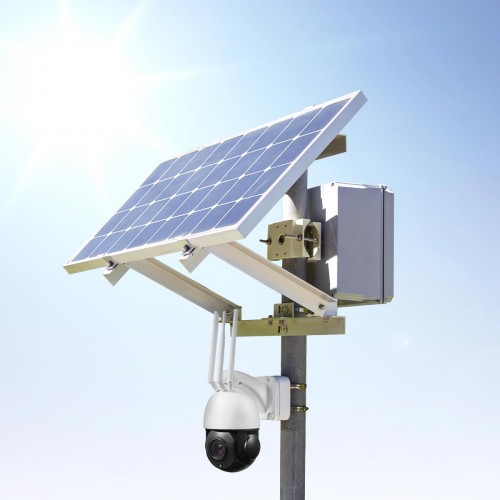 Caméra de surveillance solaire